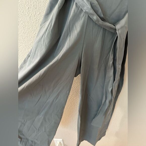 EVERLANE The Luxe Cotton Jumpsuit in Blue Size XS - Picture 6 of 7